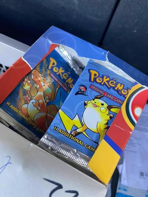 Pokémon Base 2 Booster Packs - Sealed