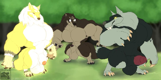 Hero's Spirit, Wolf Link, & Wolfos, The Legend of Zelda