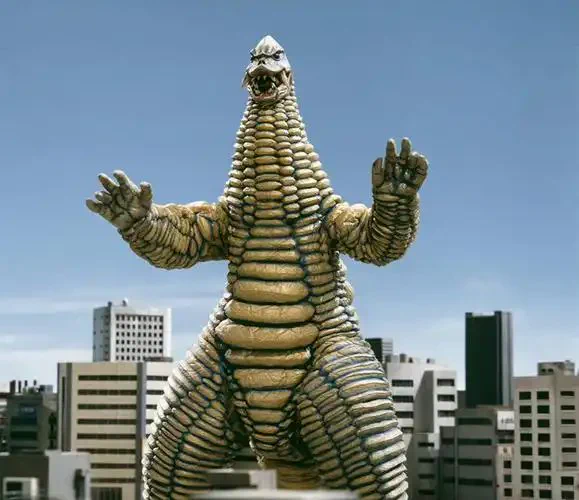 Skeleton kaiju - Red King