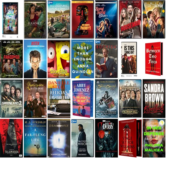 See what's new from your library