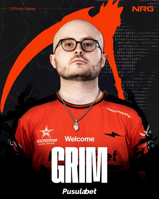 Please welcome Grim to the #NRGFAM!