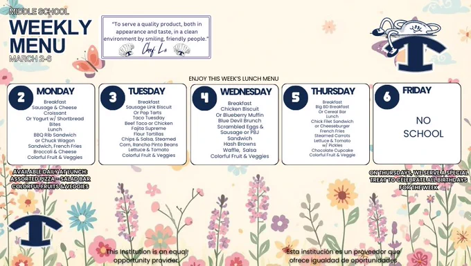 6-8 Menu