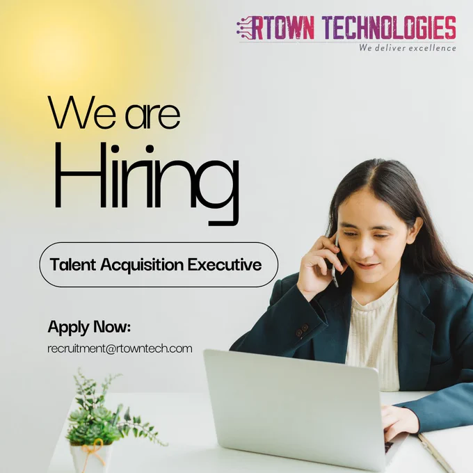 🧑‍💼 Experience: 4–7 Years
📍 Location: Noida
🏢 Work Mode: Onsite

🛠 Key Skills:
✔ End-to-End Recruitment
✔ Stakeholder Management
✔ Sourcing via Job Portals & LinkedIn
✔ Strong Communication & Coordination

📩 Send your resume: recruitment@rtowntech.com

#RTownTechnologies #Hiring #TalentAcquisition #RecruitmentJobs #NoidaJobs #HRJobs #CareersAtRTown 🚀