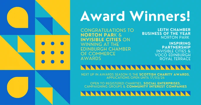 Norton Park & Invisible Cities win at Edinburgh Chamber of Commerce Awards 2026