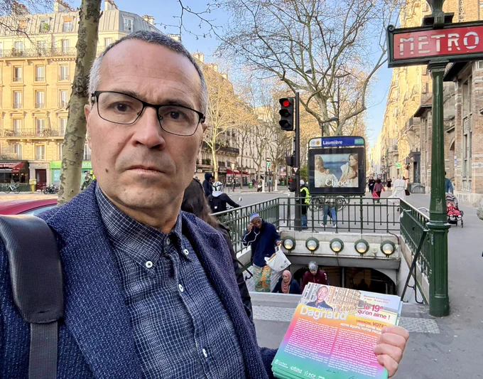 Devant métro