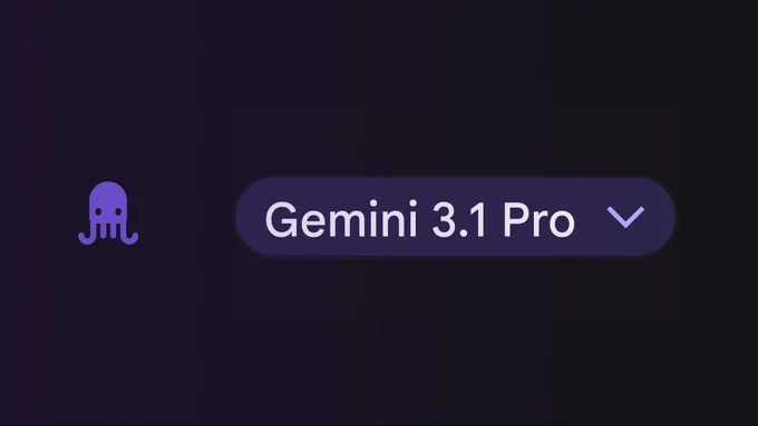Gemini 3.1 Pro Model Selector