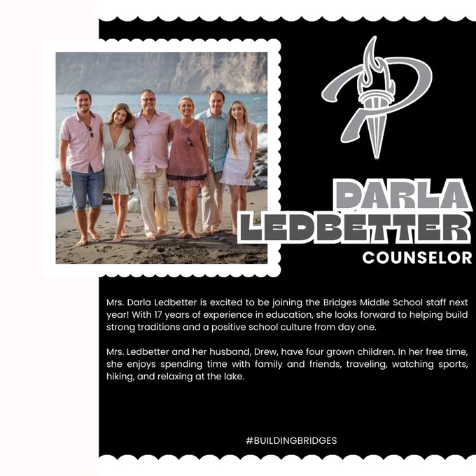 Darla Ledbetter, Counselor