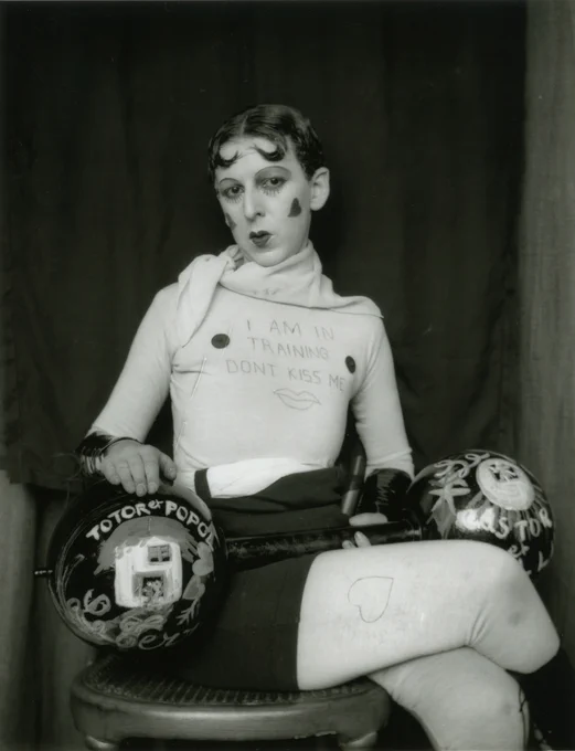 Claude Cahun, I am in training don't kiss me, 1927. Courtesy of the Jersey Heritage Collections