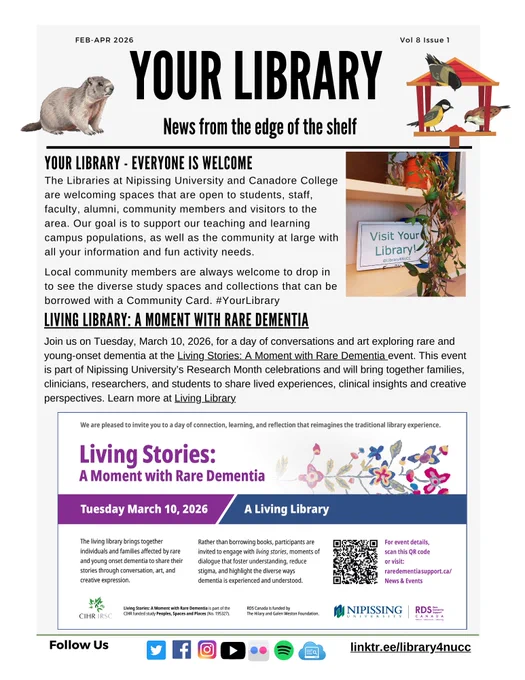 Your Library News from the Edge of the Shelf - front page