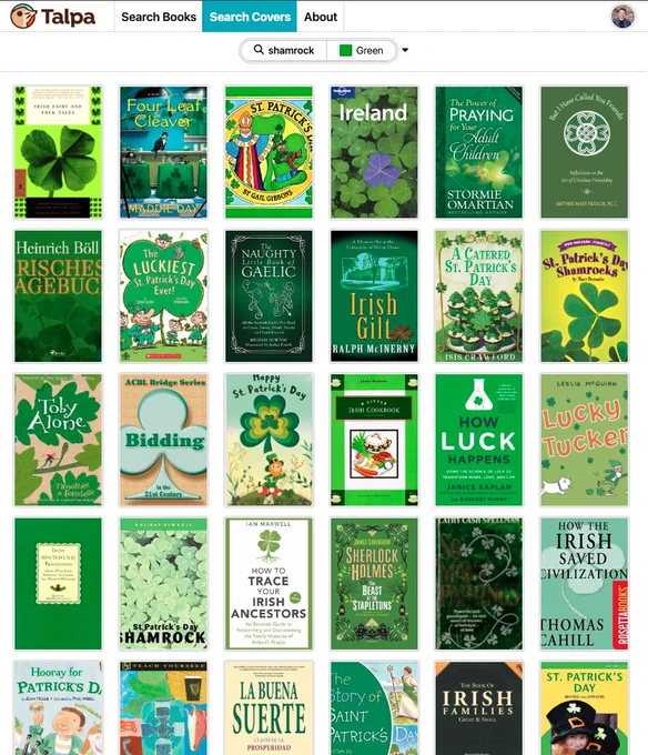 Talpa Cover-Search results for "shamrock, green" 