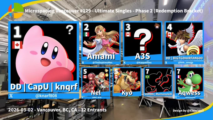 MSV#129 Redemption Top 8