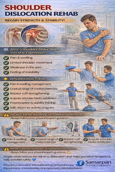 Shoulder dislocation rehab