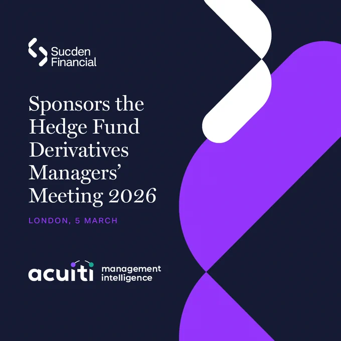 Sucden Financial Sponsors Acuiti's Hedge Fund Derivatives Managers' Meeting 2026