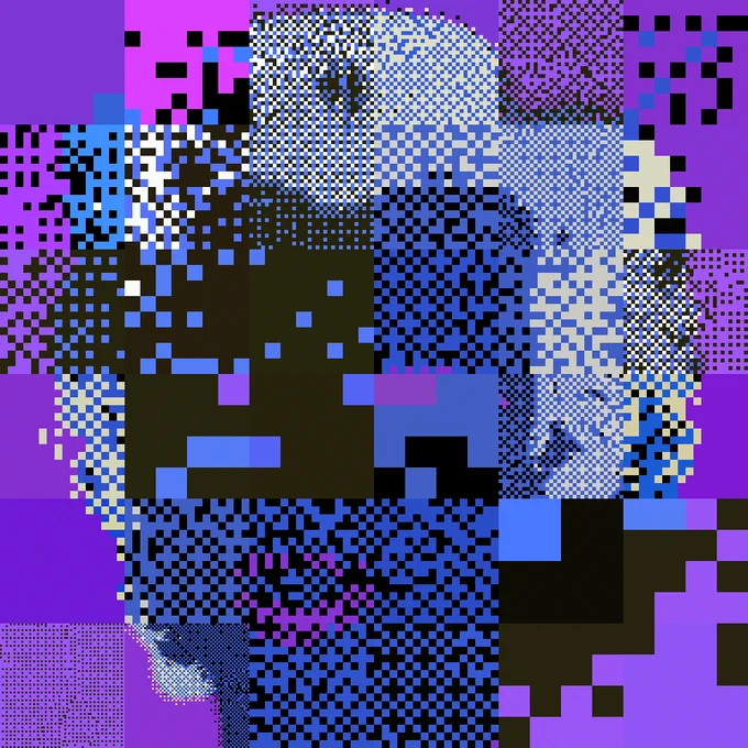 To Be A Machine #2989 - locked artwork