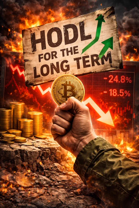 Markets don't fall forever. Every major correction in crypto history from 2018's crash to the 2022 bear market  eventually led to stronger recoveries.
A down market isn’t just fear… it's information.

For long-term traders, dips can mean:
• Better entry prices
• Reduced hype & speculation
• Strong projects surviving
• Accumulation by smart money
• Long-term upside potential

Recent pullbacks driven by macro fears and geopolitical tensions show how fast sentiment shifts. But volatility creates opportunity for disciplined investors.

Buying blindly isn't smart. Research is key.

But history shows: patient holders often win.

Bear markets test conviction.
Bull markets reward it.

#Crypto #Bitcoin #CryptoCommunity 