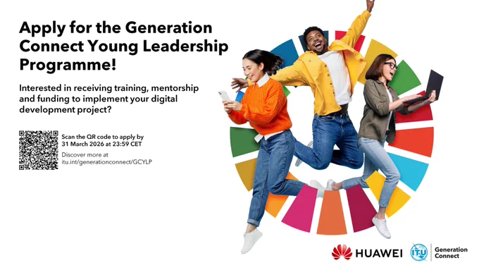 Visual calling for applications to the Generation Connect Young Leadership Programme