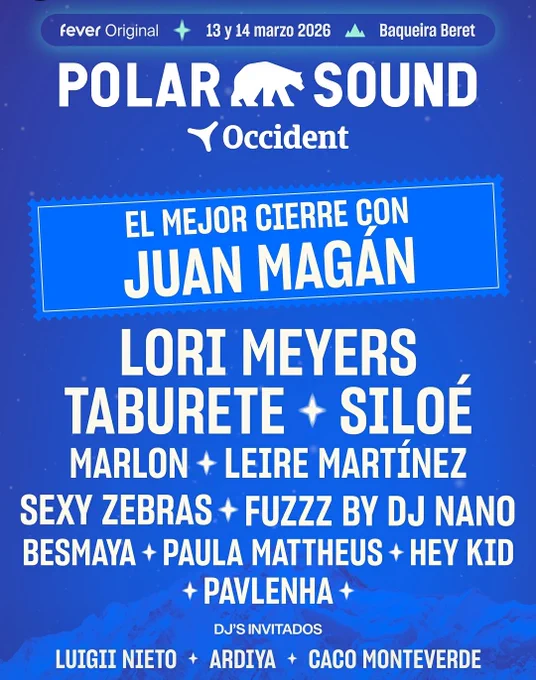 POLAR SOUND a Baqueira, Val d'Aran, Lleida.