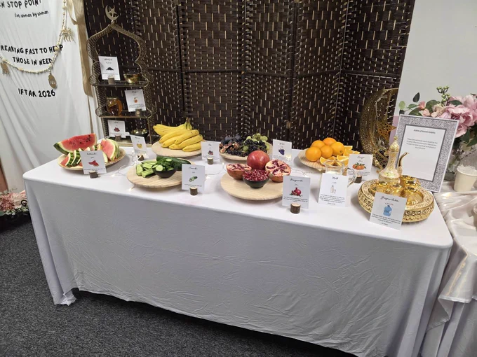 A table of fabulous-looking food!