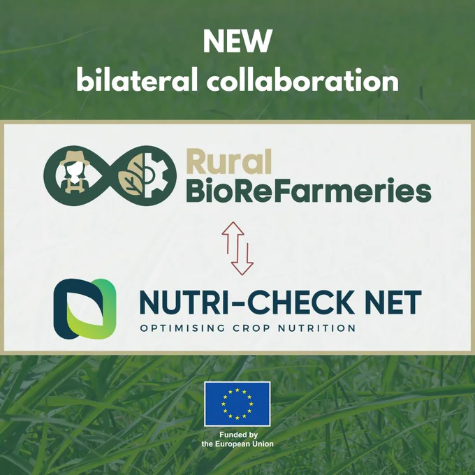 New bilateral collaboration: Rural BioReFarmeries x NUTRI-CHECK NET