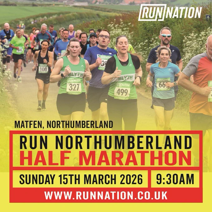 Run Northumberland Half Marathon, running, half marathon