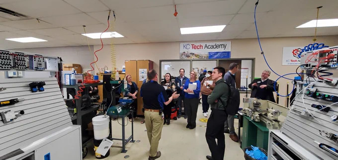 Teachers at KC Tech Academy