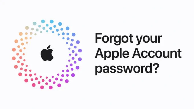 Forgot your Apple Account password?