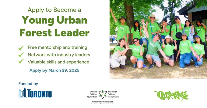 YUFL Application details with image of group of young people posing under a tree