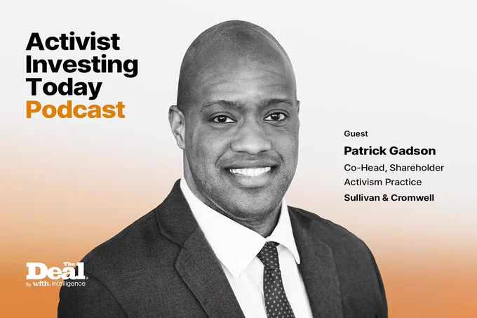 Patrick Gadson of Sullivan & Cromwell