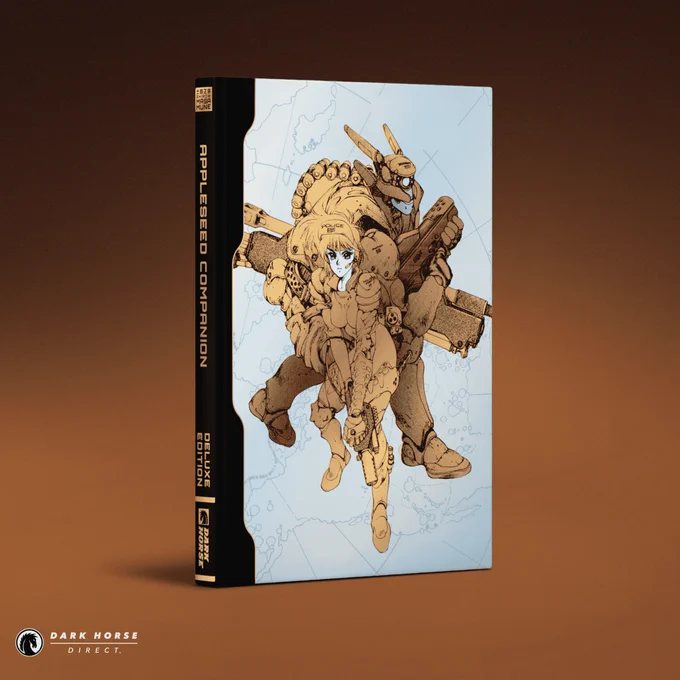 Photo of the Appleseed Companion Deluxe Edition's back cover