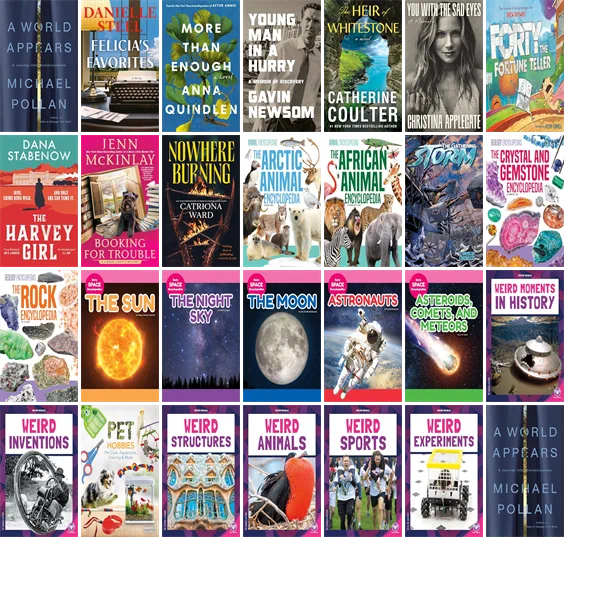 See what's new from your library