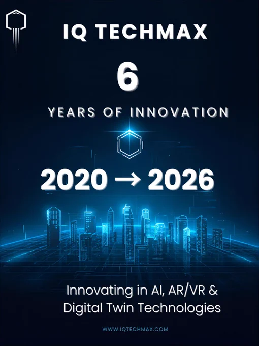 6 Years of IQ TechMax.

From a technology venture to building solutions across AI, Enterprise Applications, AR/VR, and Digital Twin technologies, the journey has been driven by innovation, learning, and an incredible team.

Over the years we’ve worked with organizations across industries and geographies, building intelligent technology that creates real-world impact.

Our focus continues on:

AI Agents
Enterprise Applications
AR/VR experiences
Digital Twin systems

Thank you to our team, partners, and clients who have been part of the journey.

The next chapter starts now.

#IQTechMax #AI #EnterpriseTech #ARVR #DigitalTwin #TechInnovation #StartupJourney