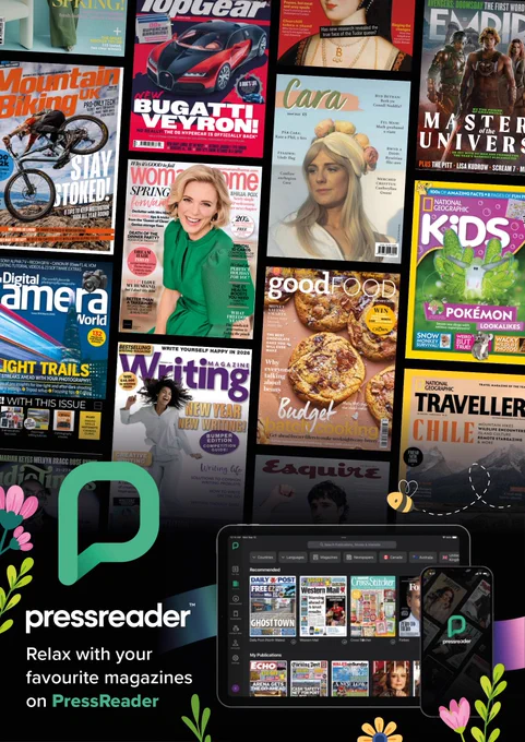 Popular magazines on PressReader