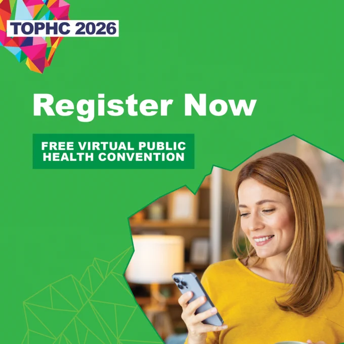 TOPHC 2026 Register Now - Free Virtual Public Health Convention