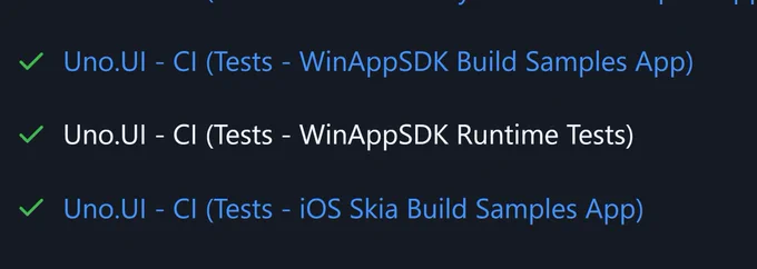 WinAppSDK runtime tests in CI