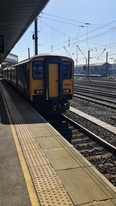 Northern Trains 150228 at Doncaster Railway Station Platform 0 