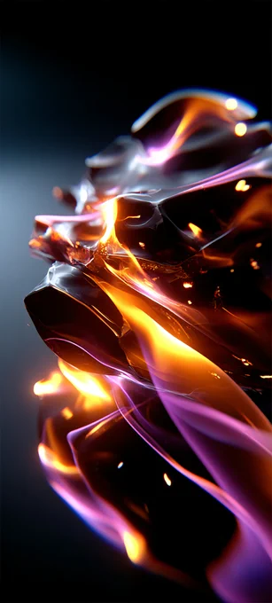 Thermal entropy captured through extreme Caustic Refraction and Subsurface Glow!