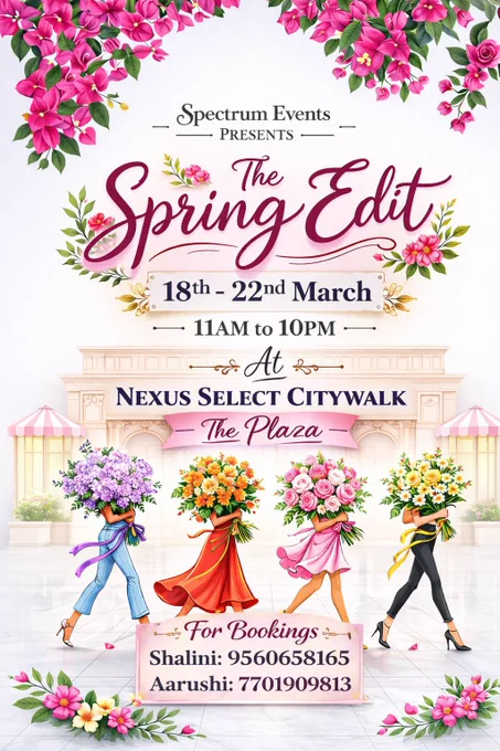 Spectrum Events presents the Spring Edit at Select Citywalk, Saket