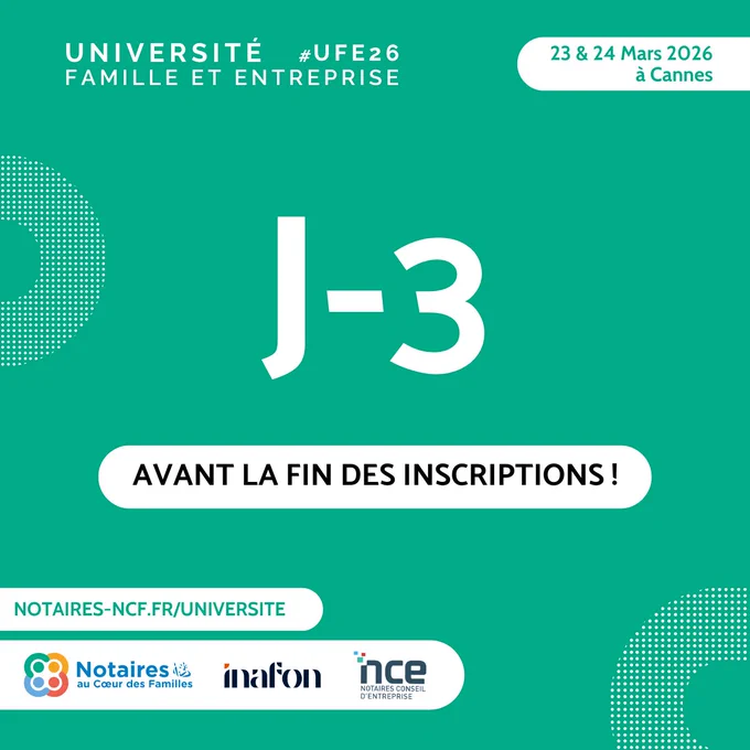✨ Au programme de cette édition avec 300 #notaires :
– 2 journées intenses dans un cadre idyllique
– Un panel large de professeurs et d'experts reconnus
– Des ateliers pour tout public
– Une forte proximité avec l’intervenant
– Une soirée de Gala à l'Hôtel Majestic Barrière