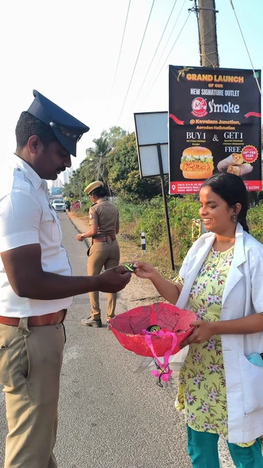 The HRD Students distributed awareness badges to public as part of observance of World Hearing Day on 3rd March 2026.