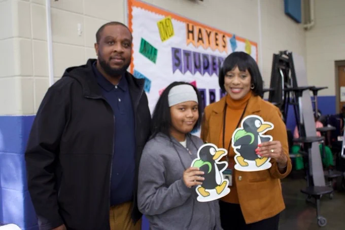 Hayes K-8 School congratulates Taira Rico for her innovation!