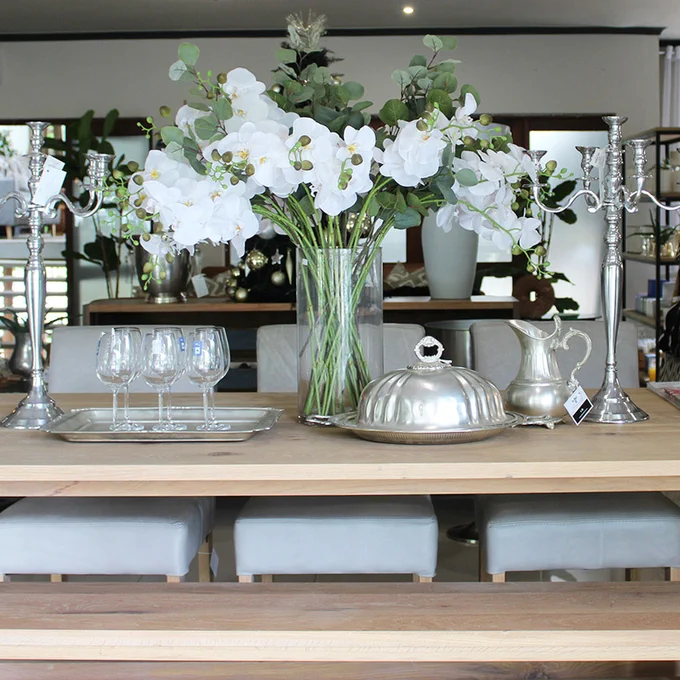 Host in Style 🩶

Setting the table with beautiful textures and elegant details. 

Do you prefer a classic or modern table style?

#TableSetting #HostInStyle #TableDecor