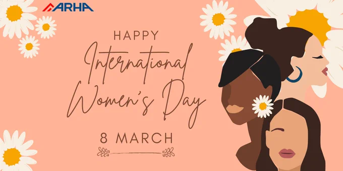 A graphic featuring women of all shades for the upcoming International Women's Day on March 8th, 2026.