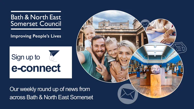 Sign up for e-connect.