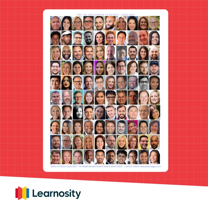 top 100 influencers in edtech