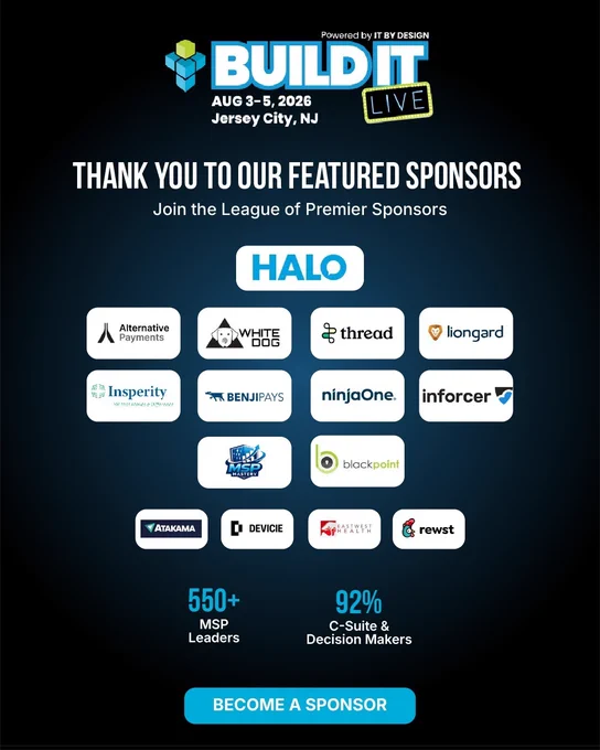 Thank you to our featured sponsors