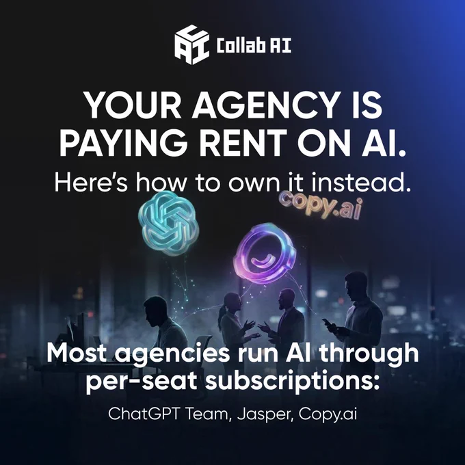 Why settle for costly, generic AI subscriptions? 💸

Unlock secure, custom AI built for your agency, on your terms, on your servers. 🔒⚡

Discover CollabAI Control Tower. 🚀


#AIOwnership #AgencyLife #DataSecurity #NoMoreSubscriptions #CollabAI #MarTech #Innovation #OwnYourAI