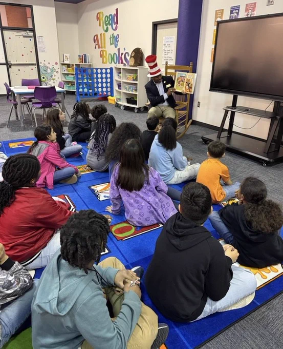 Dr. Hill @ Hamblen Elementary 
