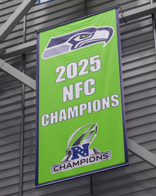 2026 NFC Champions Banner