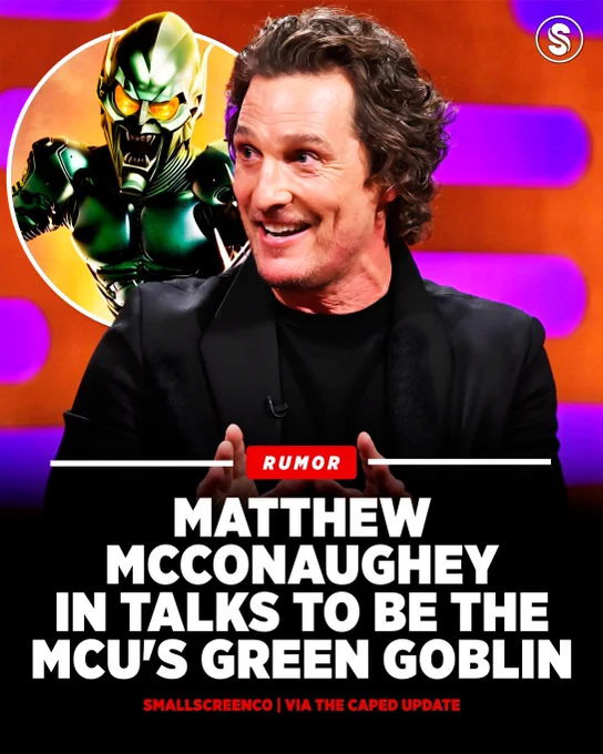 Matthew McConaughey Green Goblin MCU