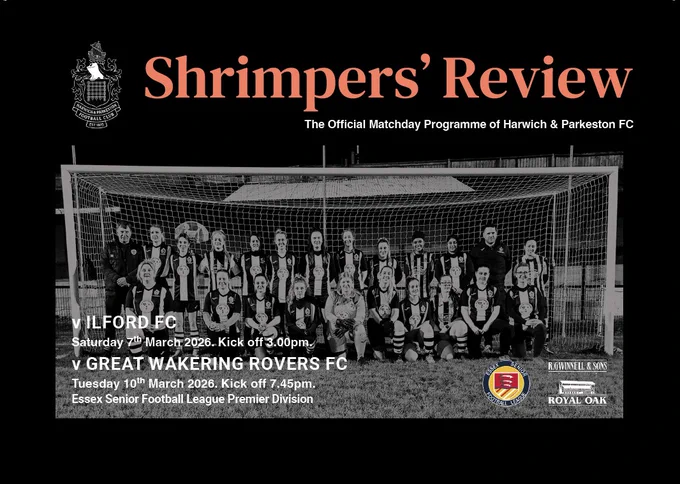 Front cover of tomorrow's HPFC matchday programme.